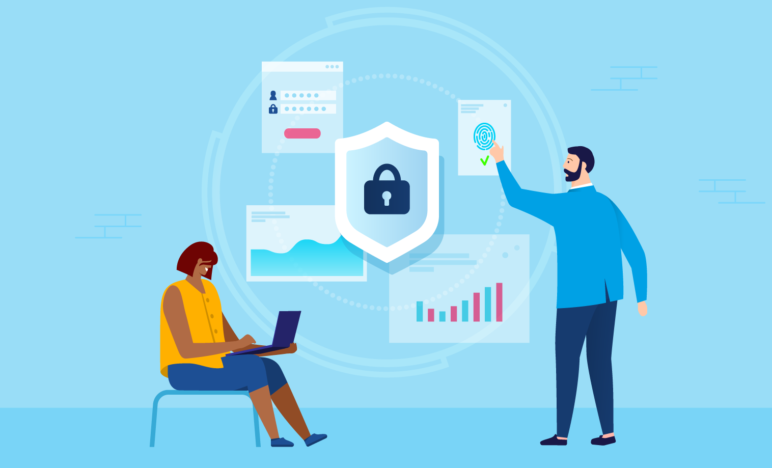 what is data security pillar top illustration featured